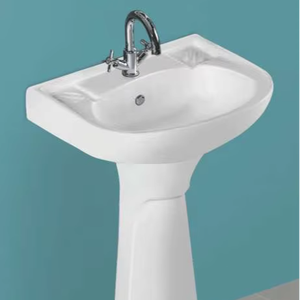 WASH <b>BASIN</b> WITH PADESTAL 840X410X520mm SIZE DIFFERENT SIZE - Product Image 1