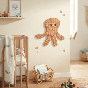 Adorable Decoración de Pared de Pulpo de Mimbre Hecha a Mano para Cuarto de Bebé, Habitación Infantil, Sala de Juegos, Regalos de Cumpleaños y Regalos para Baby Shower - Product Image 5