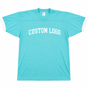 Camiseta de Manga Corta para Mujer, Color Rosa, con Logotipo Personalizado, Impresión Serigráfica, Cuello Redondo, Secado Rápido, Poliéster, Informal, para Primavera/Verano - Product Image 6