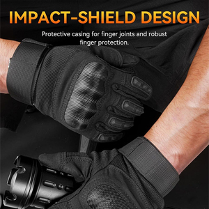 Guantes Tácticos Resistentes con Acolchado Duradero en la Palma para Trabajo al Aire Libre, Campamento, Senderismo y Actividades de Entrenamiento OEM - Product Image 2