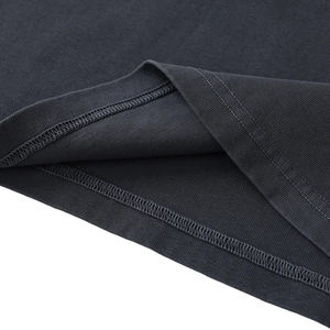 Nueva Camiseta Oversize Personalizada de Moda, 230 g/m², 100% Algodón para Hombre, Impresión Serigrafiada, Transpirable, Ecológica, Unisex, Color Sólido - Product Image 3