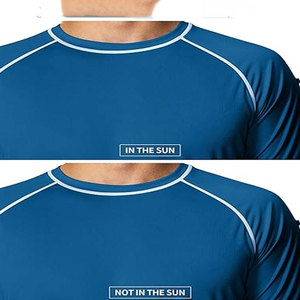 เสื้อยืดคอมเพรสชั่นแบบพิเศษสำหรับผู้ชาย ออกกำลังกาย วิ่ง ฟิตเนส ลายเรียบ ผ้ารักษ์โลก แห้งเร็ว ระบายอากาศได้ดี - Product Image 5