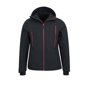 Softshell Jacket Latest Design Own Logo High Quality Waterproof Windproof Mens Windbreaker Soft Shell Jacket Unisex - Product Image 4