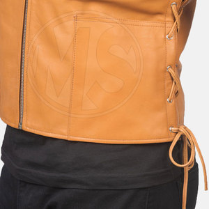 Hot Selling Apparel Clothing <b>Men</b> Leather <b>Vest</b> Fashion Wear <b>Men</b> Leather <b>Vest</b> Low Moq <b>Men</b> Leather <b>Vest</b> - Product Image 6