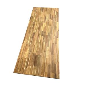 Planche à doigts en acacia avec finition en teck doré à l'huile de cire de bois - Product Image 1