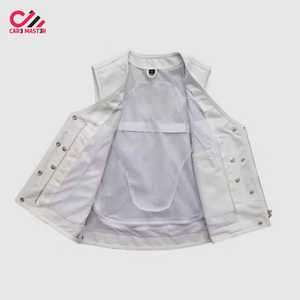 Casual Style Leather <b>Vest</b> Comfortable Cut Soft Finish Custom Branding <b>Support</b> for Fashion Layering and Everyday Styling - Product Image 3