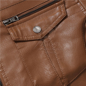 Chaquetas de Cuero de Nuevo Diseño, Chaquetas de Cuero de Alta Calidad con Textura Suave, Chaquetas de Cuero del Mejor Material - Product Image 4