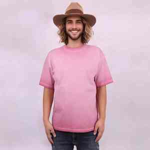 Camiseta Deportiva de Algodón Grueso para Hombre, Estilo Urbano, para Gimnasio y Entrenamiento, con Estampado DTG Personalizado, Hombros Caídos, Corte Holgado, Moda Atlética - Product Image 3