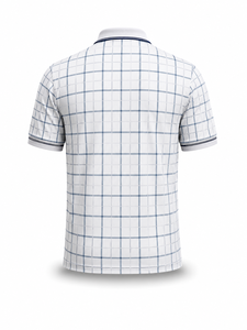 <b>Men's</b> Solid Vintage for Shirt <b>Short</b> Sleeve Breathable Canvas Quick Dry Logo Front Casual Style OEM Service Polyester/Cotton - Product Image 3