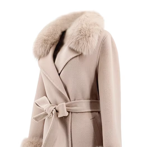 <b>Womens</b> Classic Wool <b>Coat</b> Sophisticated Winter Outerwear <b>Long</b> Tailored Jacket Wholesale Custom Apparel Factory Export Service - Product Image 1