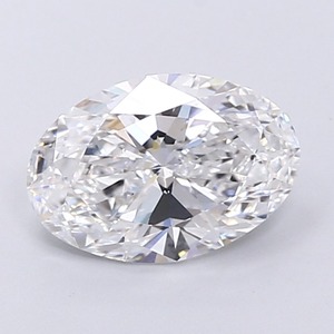 Diamant de laboratoire CVD de 3,01 carats, couleur D, clarté VVS2, forme ovale, écologique, pierre lâche, excellente finition, certifié brillant C - Product Image 1