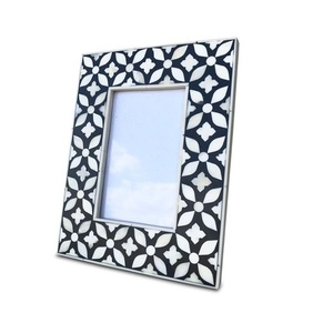 Marco de Fotos Rectangular de Madera con Diseño Exclusivo y Acabado en Polvo Negro para Regalos Personalizados y Otros Usos - Product Image 6