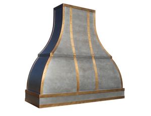 Deluxe Brass Range Hood Designed For Upscale Kitchens Providing Exceptional Airflow Beautiful Brass Finish Always - Product Image 2