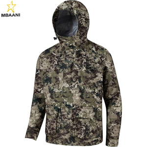 Breathable Waterproof Fishing Hunting Wading <b>Jackets</b> with Silent Outer Fabric for <b>Men</b> Women in 7 Sizes - Product Image 3
