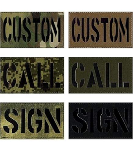 Patch appliqué découpé au laser sur mesure pour les fabricants de vêtements à marque privée et les exportateurs de vêtements - Product Image 1