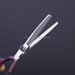 Top Fashion Ciseaux Dmi Kit de coupe professionnel Bent Golden Shede Barracuda Art 3166 Ciseaux de cheveux de barbier - Product Image 5