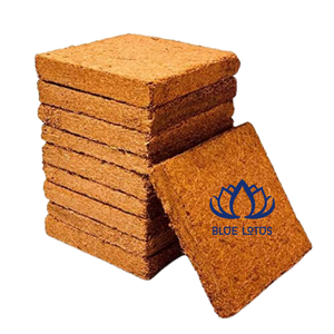 BLUE LOTUS Eco-Friendly Coconut <b>Coir</b> Peat <b>Block</b> Biodegradable Acidic pH High Water Retention Media for Hydroponics Garden - Product Image 1