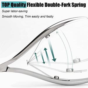 Customized Nail Art Nipper Full Jaw Stainless Steel Cuticle Nipper Customized Cuticle Pusher With Paper Box Packing - Product Image 3