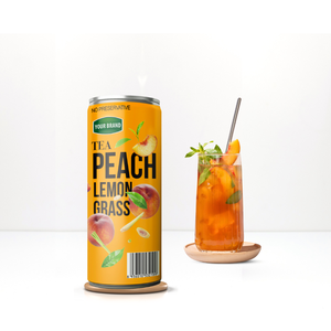 Produits d'exportation du Vietnam OEM ODM thé à partir de 100% feuilles fraîches thé fruits bouteille de 455ml emballage personnalisé logo Kumquat miel thé - Product Image 3