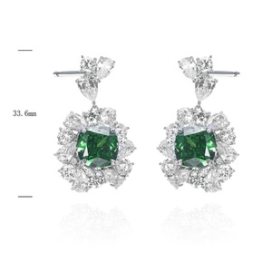 Boucles d'oreilles classiques en argent sterling 925 CZ - Product Image 1