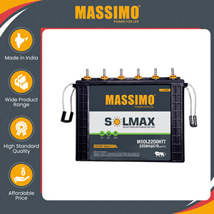 Última Llegada de Stock: Baterías Tubulares Altas MASSIMO de 12V 220Ah de Calidad Premium - Modelo de Plomo-Ácido Confiable al Mejor Precio del Mercado - Product Image 3