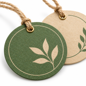 Etiquetas personalizadas para ropa con papel premium, impresión atractiva y diseño elegante para la marca y el empaque de prendas. - Product Image 4