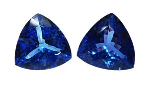 100% authentique tanzanite trillion pierre taillée meilleure qualité certifiée pierres précieuses de guérison en vrac à des prix abordables en vrac - Product Image 3