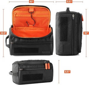 Toiletry Bag Tactical Dopp Kit <b>Case</b> For Men. Perfect For Travel & Storage. Fits Large & Small Cosmetic, Clipper, <b>Toothbrush</b> - Product Image 4