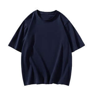 T-shirt de sport oversize en coton élastique et polyester, coupe ample, personnalisable, décontracté, pour homme, coupe ajustée, tricoté, collection 2026 - Product Image 3