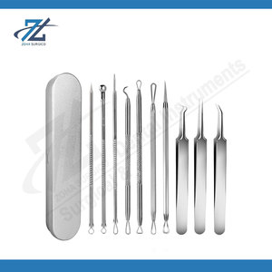 Kit Profesional para Eliminar Puntos Negros, Extractor de Acné y Comedones, Juego de Herramientas de Acero Inoxidable para Eliminar Granos, Imperfecciones y Limpiar los Poros del Rostro - Product Image 6
