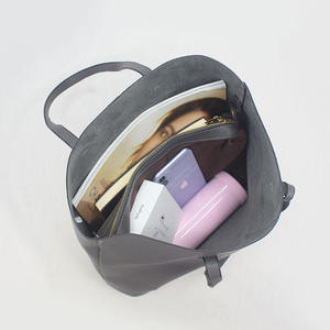 Women's leather compact purse genuine leather zip pocket <b>handbag</b> private label wholesale supply for US buyers - Product Image 3