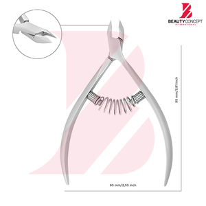 Stainless Steel Ultra Sharp Heavy Duty Easy To Use Anti <b>Slip</b> Durable Product Cuticle Nippers For Personal Beauty Care - Product Image 3