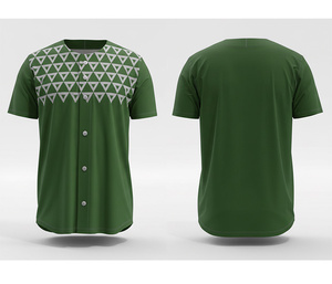 เสื้อเบสบอลทีมแบบสั่งทำพิเศษ พิมพ์ลายแบบซับลิเมชั่น |   ชุดเบสบอลทีมพร้อมโลโก้และหมายเลขแบบกำหนดเอง |   โพลีเอสเตอร์ที่ระบายอากาศได้ดี - Product Image 3