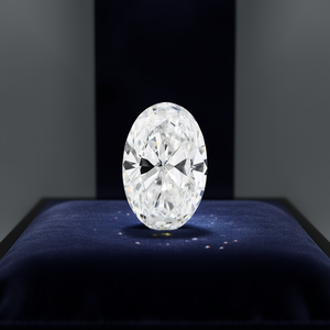 Diamant non monté certifié IGI 9.04 ovale VVS2, diamant cultivé neuf - Product Image 3