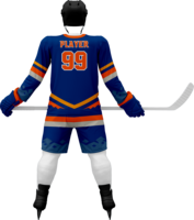 Uniforme de Hockey sobre Hielo Ajustable 2026, Pantalones Cortos y Camiseta Sublimados Personalizados, 100% Poliéster de Secado Rápido, Unisex