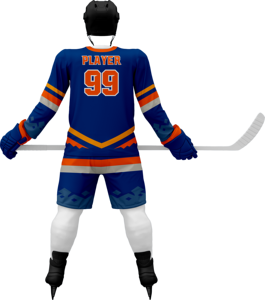 Uniforme de Hockey sobre Hielo Ajustable 2026, Pantalones Cortos y Camiseta Sublimados Personalizados, 100% Poliéster de Secado Rápido, Unisex - Product Image 6