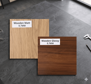 Panneau en érable ELM de première qualité, finition brillante et mate, 0,7 mm, résistant à l'eau, design moderne, salon, chambre, cuisine, atelier, entrepôt - Product Image 3