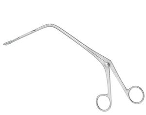 Offre Spéciale – Forceps Jurasz pour Polypes Laryngés 23cm, Angulé, en Acier Inoxydable de Haute Qualité – Instruments Chirurgicaux ORL - Product Image 2