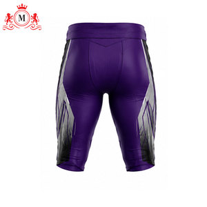 Ensemble Maillot et Pantalon de Football Américain pour Homme Adulte Violet, Imprimé par Sublimation, Respirant, 100% Polyester, Détection par Aiguille - Product Image 6