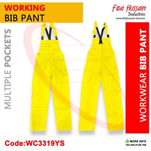 Venta caliente babero pantalón con múltiples bolsillos ropa de trabajo Nivel Superior babero pantalón mono seguridad trabajo seguridad Mono para trabajadores - Product Image 3