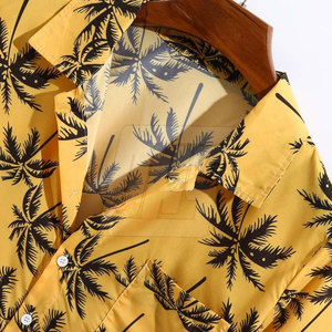 Chemise hawaïenne florale pour homme à manches courtes, boutonnée, imprimé tropical, décontractée, idéale pour la plage, les fêtes estivales, les stations balnéaires et les voyages - Product Image 5