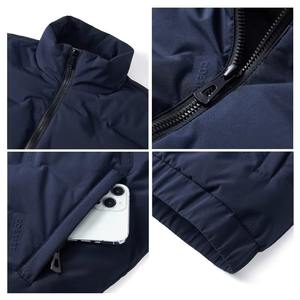 Wholesale High Quality Plus Size <b>Mens</b> Vests <b>Waistcoats</b> <b>Grey</b> Duck Down Filling <b>Mens</b> Puffer Vest Winter Warm <b>Mens</b> Puffer Vest - Product Image 5