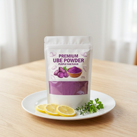 Farine de Racine d'Igname Violette Pure, Poudre d'Ube Lyophilisée de Qualité Supérieure, Qualité Alimentaire pour la Pâtisserie 1kg