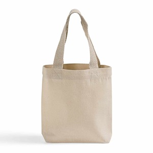 Everyday Core Geometric Pattern Folding Canvas Tote Bag Large Size Reusable with Zipper Closure and Shoulder Length Handle - Product Image 5