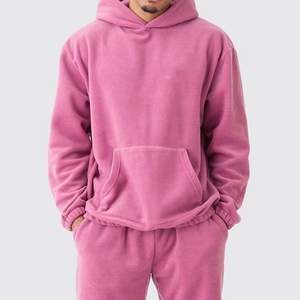 Ensemble de survêtement et de jogging d'hiver personnalisé avec votre propre logo, 100% coton respirant, vêtements de sport haut de gamme - Product Image 2
