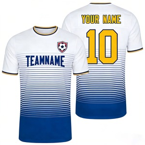 Uniforme de Fútbol Juvenil de Alta Calidad, Jersey y Pantalones Cortos 3D que Absorben la Humedad, Tallas 2-12 Años, Cuello en V, Transpirable, para Niños y Niñas - Product Image 2