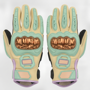 Guantes de Motocicleta con Protección Rígida en los Nudillos, Guantes de Motocicleta Transpirables de Malla para el Verano en EE. UU. |   Guantes Ligeros para Ciclismo - Product Image 5