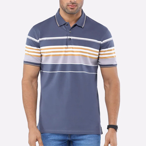Nouveauté - Chemises Polo Casual pour Hommes - Dernier Design - Logo Personnalisé - Couleur Unie - Chemises Polo Respirantes pour Hommes - Product Image 2