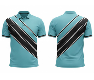 Fashion Sports Polo Shirt with Digital Sublimation Print Sportswear Durable Stitching for Men Women Youth Quick-Dry Dry-Fit - Product Image 3