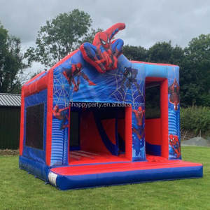 Château gonflable et tente gonflable Spider-Man-Terrain de jeu intérieur interactif avec équipement de jeu doux - Product Image 4